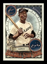 2019 Topps Allen & Ginter Baseball Star Signs #BSS-2 Hank Aaron