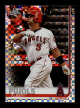 2019 Topps Chrome X-Fractor #27 Albert Pujols