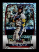 2023 Bowman Chrome Mega Box (Mojo Refractor) #92 Ronald Acuna Jr.