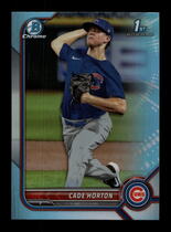 2022 Bowman Chrome Draft Sky Blue Refractor #BDC-193 Cade Horton