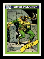 1990 Impel Marvel Universe #54 Loki