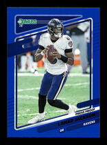 2021 Donruss Press Proof Blue #239 Lamar Jackson