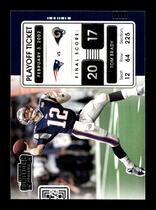 2021 Panini Contenders Playoff Tickets #PLT-TOM Tom Brady