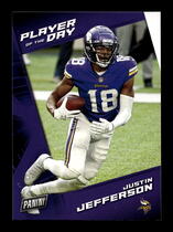 2021 Panini Player of the Day #29 Justin Jefferson