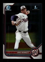 2022 Bowman Chrome Draft #BDC-141 Jake Bennett