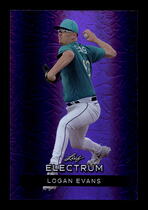 2024 Leaf Electrum Purple #44 Logan Evans