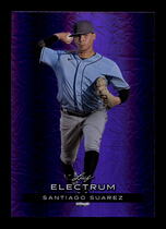 2024 Leaf Electrum Purple #64 Santiago Suarez