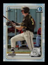 2020 Bowman Chrome Draft Refractor #BD-49 Owen Caissie