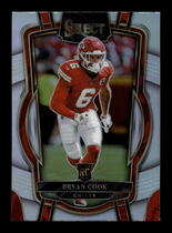 2022 Panini Select Silver Prizm #252 Bryan Cook