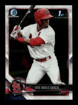 2018 Bowman Chrome Prospects #BCP121 Jose Adolis Garcia