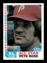 1982 Topps Base Set #337 Pete Rose