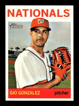 2013 Topps Heritage #454 Gio Gonzalez