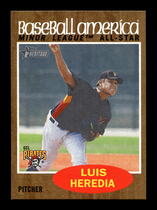 2011 Topps Heritage Minors #213 Luis Heredia