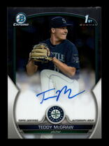 2023 Bowman Chrome Draft Autos #CDA-TM Teddy Mcgraw