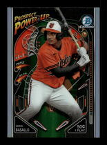 2024 Bowman Chrome Prospect Power Up #PP-8 Samuel Basallo