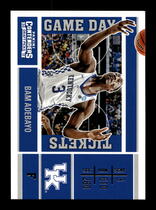 2017 Panini Contenders Draft Picks Game Day Tickets #16 Bam Adebayo