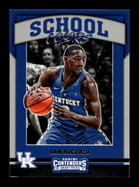 2017 Panini Contenders Draft Picks School Colors #16 Bam Adebayo