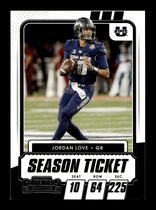 2021 Panini Contenders Draft Picks #89 Jordan Love