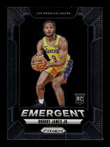 2024 Panini Prizm Emergent #8 Bronny James Jr.