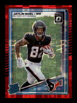2025 Donruss Optic Rated Rookie Preview Red Pandora #324 Jaylin Noel