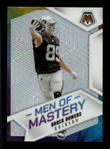 2025 Panini Mosaic Men of Mastery Silver #6 Brock Bowers