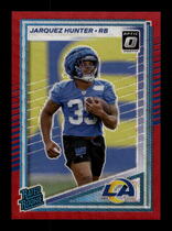 2025 Donruss Optic Rated Rookie Preview Red Wave #352 Jarquez Hunter