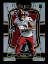 2025 Panini Select Silver Prizm #188 Jacory Croskey-Merritt