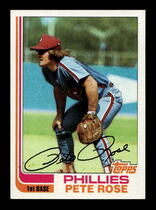 1982 Topps Base Set #780 Pete Rose