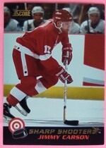 1992 Score Canadian Sharp Shooters #9 Jimmy Carson