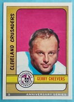 1992 O-Pee-Chee OPC Inserts #5 Gerry Cheevers