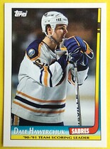 1991 Topps Team Scoring Leaders #2 Dale Hawerchuk