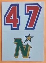 1989 Topps Sticker Inserts #29 Minnesota North Sta