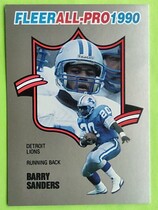 1990 Fleer All-Pros #4 Barry Sanders