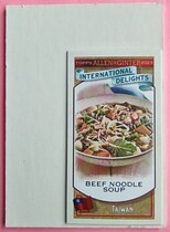 2023 Topps Allen & Ginter Mini International Delights #ID-12 Beef Noodle Soup