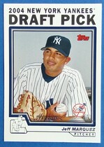 2004 Topps Draft Pick Bonus #5 Jeff Marquez