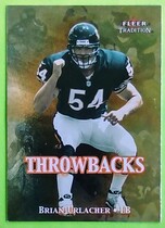 2000 Fleer Tradition Throwbacks #7T Brian Urlacher