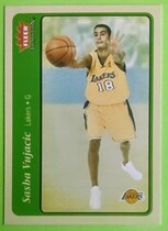 2004 Fleer Tradition Green #247 Sasha Vujacic