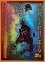 2002 Topps Verticality #V6 Jason Richardson