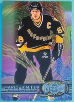 1996 Metal Base Set #128 Mario Lemieux
