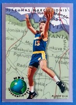 1993 Fleer Internationals #6 S. Marciulionis