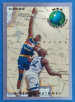 1993 Fleer Internationals #7 Dikembe Mutombo