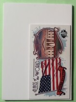 2024 Topps Allen & Ginter Mini Flags of the World #FOTW-1 United States