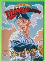 1994 Donruss Diamond Kings #DK-3 Steve Avery
