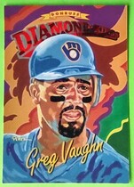 1994 Donruss Diamond Kings #DK-20 Greg Vaughn