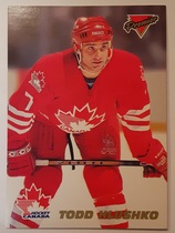 1993 O-Pee-Chee OPC Premier Team Canada #12 Todd Hlushko