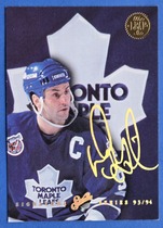 1993 Leaf Studio Signature Series #1 Doug Gilmour
