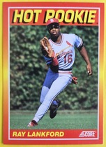 1991 Score Hot Rookies #7 Ray Lankford