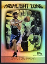 2003 Topps Highlight Zone #HZ-7 Peja Stojakovic