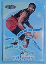 1997 Flair Showcase Wave of the Future #11WF Ed Gray