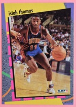 1991 Fleer Schoolyard #2 Isiah Thomas